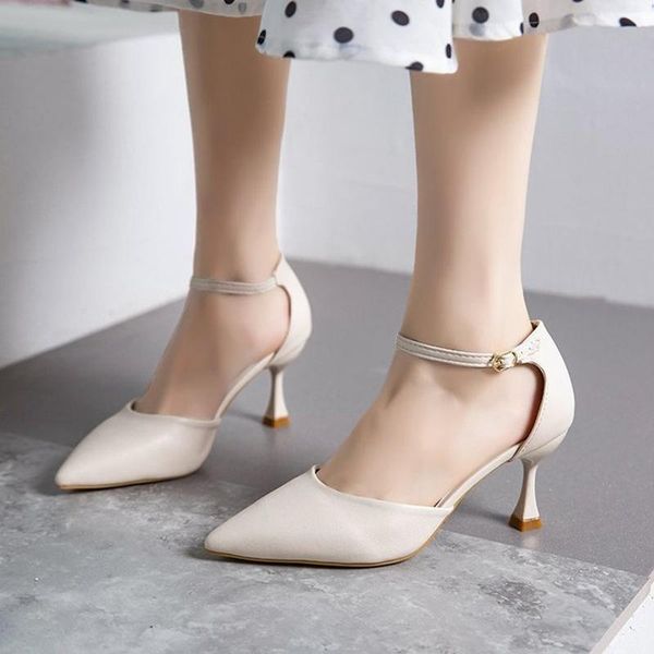 dress shoes high heels pointed toe pumps check pattern nude women wedding formal leather ankle buckle wineglass heel hollow shoe, Black
dress shoes high heels pointed toe pumps check pattern nude women wedding formal leather ankle buckle wineglass heel hollow shoe, Black