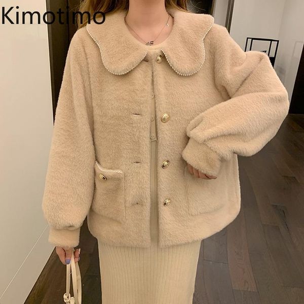 women's jackets kimotimo women coats korean chic temperament turn-down collar double pockets jacket autumn winter warm loose long sleev, Black;brown
women's jackets kimotimo women coats korean chic temperament turn-down collar double pockets jacket autumn winter warm loose long sleev, Black;brown