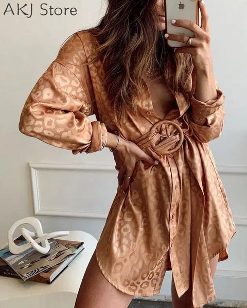 casual dresses women leopard print long sleeve turn down collar shirt dress, Black;gray
casual dresses women leopard print long sleeve turn down collar shirt dress, Black;gray