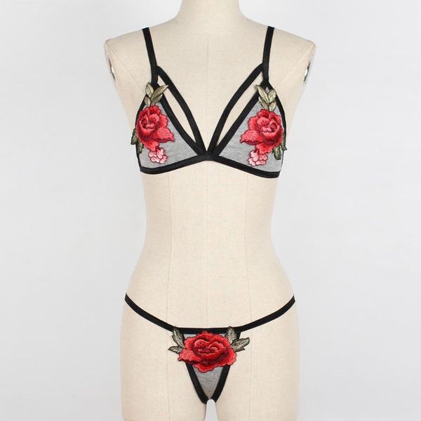 bras sets women lingerie set lace strappy corset bandage hollow underwire muslin sleepwear underwear wire free, Red;black
bras sets women lingerie set lace strappy corset bandage hollow underwire muslin sleepwear underwear wire free, Red;black