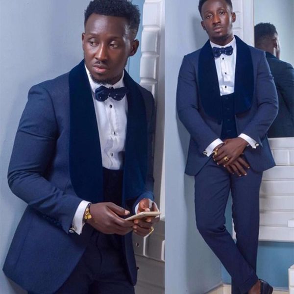 men's suits & blazers 3pcs shawl collar navy blue business for wedding (jacket+pants+vest)custom made men sets tailored, White;black
men's suits & blazers 3pcs shawl collar navy blue business for wedding (jacket+pants+vest)custom made men sets tailored, White;black