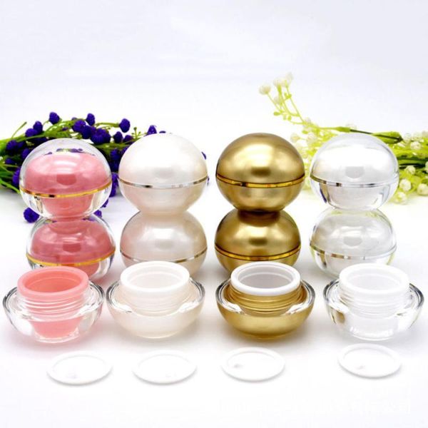5g spherical acrylic container bottle cream eye and lotions points cosmetic packaging case1
5g spherical acrylic container bottle cream eye and lotions points cosmetic packaging case1