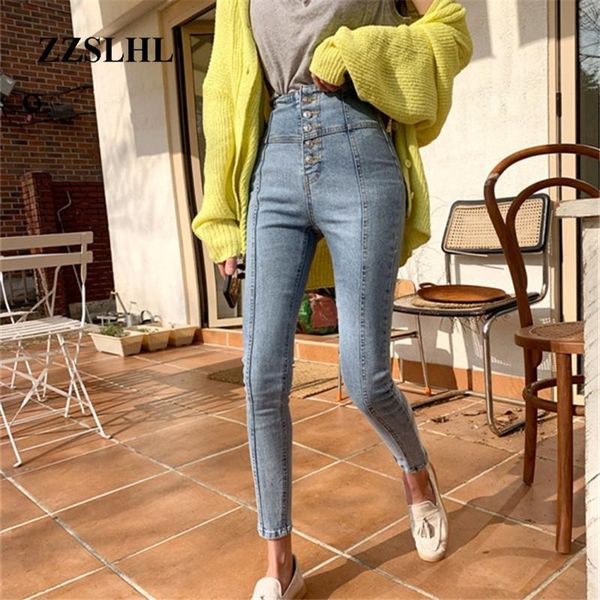 women's jeans korean version of the slim high waist summer 2021 casual tight fashion feet nine points, Blue
women's jeans korean version of the slim high waist summer 2021 casual tight fashion feet nine points, Blue