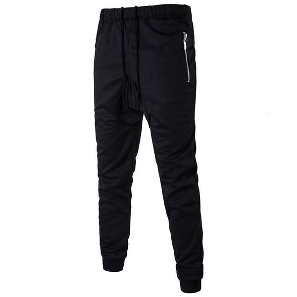 men's hip pop pencil with pockets casual loose drawstring fashion designer mens harem pants autumn, Black
men's hip pop pencil with pockets casual loose drawstring fashion designer mens harem pants autumn, Black