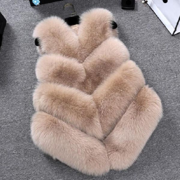 women's fur & faux s-4xl plus size winter pu coat full pelt collar sleeveless stitching vest waistcoat w1995, Black
women's fur & faux s-4xl plus size winter pu coat full pelt collar sleeveless stitching vest waistcoat w1995, Black