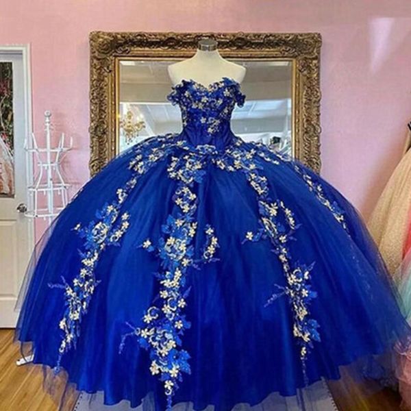 royal blue quinceanera dresses sweetheart flowers prom party sweet 16 ball gown plus size prom party gowns, Blue;red
royal blue quinceanera dresses sweetheart flowers prom party sweet 16 ball gown plus size prom party gowns, Blue;red