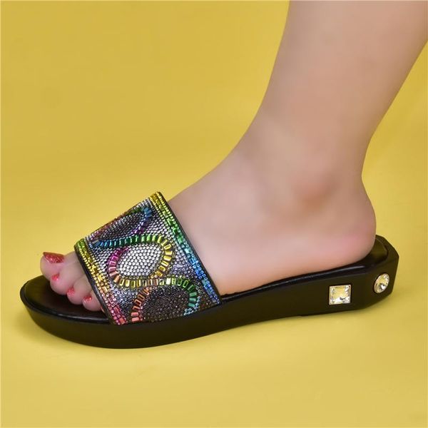dress shoes arrival crystal wedding designer women luxury nigerian italy decorated with rhinestone, Black
dress shoes arrival crystal wedding designer women luxury nigerian italy decorated with rhinestone, Black