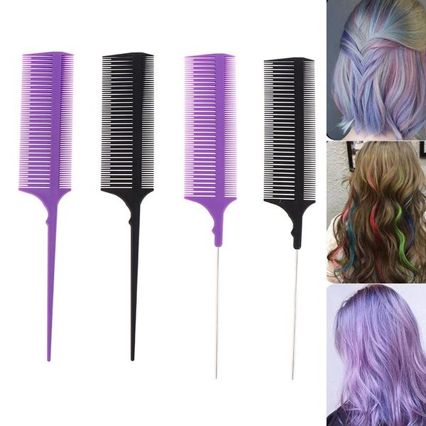hair brushes 1pchairdressing weave profession dyeing comb brush for tail pro-hair weaving cutting combs, Silver
hair brushes 1pchairdressing weave profession dyeing comb brush for tail pro-hair weaving cutting combs, Silver