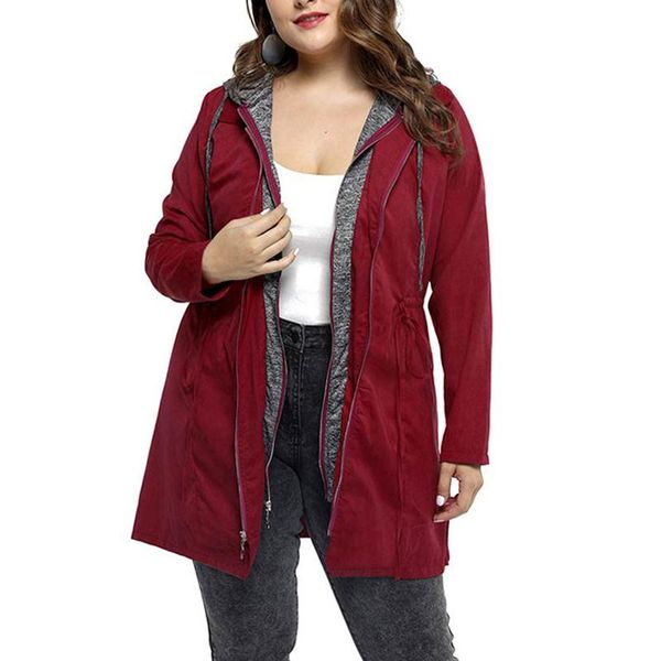 women's jackets hooded warm outwears women 2021 autumn fashion casual drawstring solid slim zipper pockets lady jacket elegant long-sle, Black;brown
women's jackets hooded warm outwears women 2021 autumn fashion casual drawstring solid slim zipper pockets lady jacket elegant long-sle, Black;brown