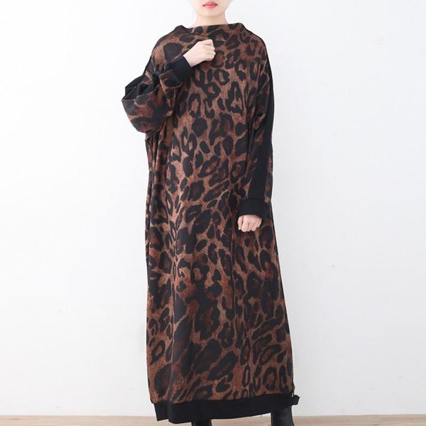 casual dresses turtleneck neck winter dress vintage causal women long sleeve leopard print maxi autumn runway plus size, Black;gray
casual dresses turtleneck neck winter dress vintage causal women long sleeve leopard print maxi autumn runway plus size, Black;gray