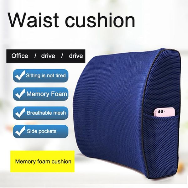 cushion/decorative pillow soft memory foam lumbar support breathable healthcare back waist cushion travel car seat home office pillows relie
cushion/decorative pillow soft memory foam lumbar support breathable healthcare back waist cushion travel car seat home office pillows relie
