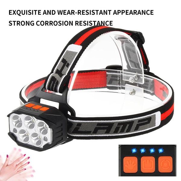 bike lights rechargeable led headlamp waving sensor headlight waterproof built-in strong light outdoors head lamp for fishing camping
bike lights rechargeable led headlamp waving sensor headlight waterproof built-in strong light outdoors head lamp for fishing camping