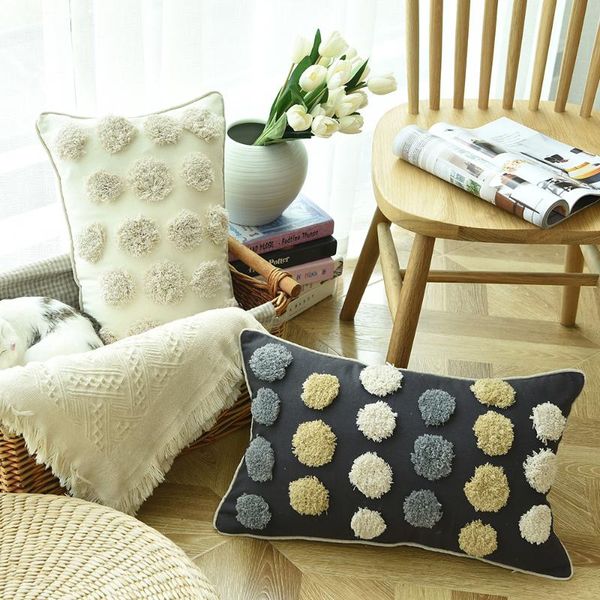 handmade cushion cover morocco style black ivory pillow case with dots stripe for sofa couch home decorative 30x50cm zip open cushion/decora
handmade cushion cover morocco style black ivory pillow case with dots stripe for sofa couch home decorative 30x50cm zip open cushion/decora