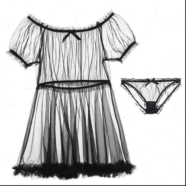 tulle temptation lingerie women sleepwear princess dress word shoulder mesh tutu night nightgowns, Black;red
tulle temptation lingerie women sleepwear princess dress word shoulder mesh tutu night nightgowns, Black;red