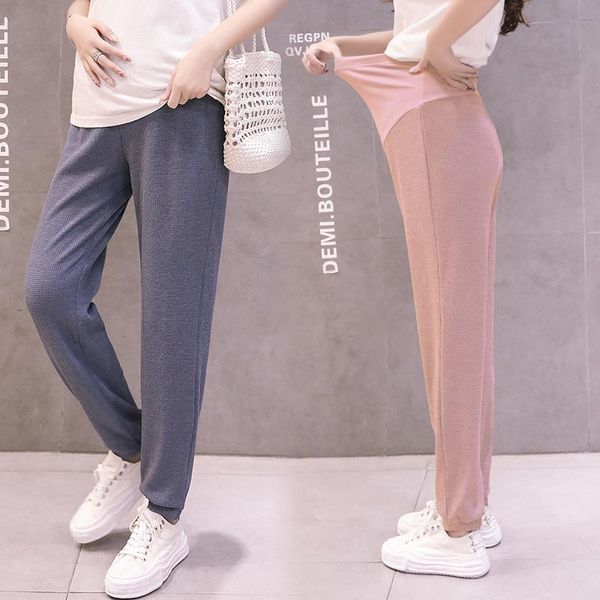 maternity bottoms summer thin cotton pants loose straight sport for pregnant women spring pregnancy casual belly trousers, White
maternity bottoms summer thin cotton pants loose straight sport for pregnant women spring pregnancy casual belly trousers, White