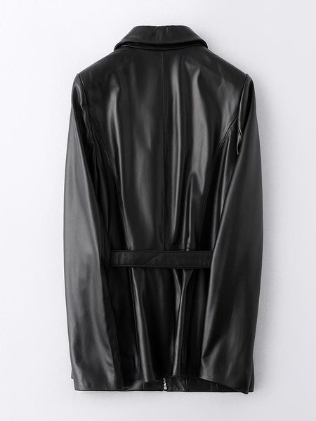 women's leather & faux real jacket sheepskin coat women clothes 2021 korean genuine spring autumn hq19-zjf9350a yy2379, Black
women's leather & faux real jacket sheepskin coat women clothes 2021 korean genuine spring autumn hq19-zjf9350a yy2379, Black