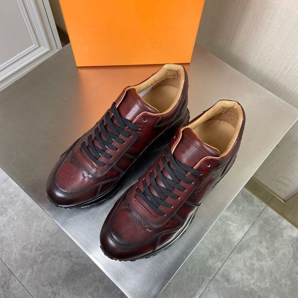 new high-end luxury low-cut casual sports men's shoes, high-quality cowhide, comfortable and generous non-slip, Black
new high-end luxury low-cut casual sports men's shoes, high-quality cowhide, comfortable and generous non-slip, Black