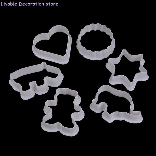 baking moulds 6pcs biscuit cutters animal shaped plastic cookie pastry fondant mold for kids cake decor kitchen tool
baking moulds 6pcs biscuit cutters animal shaped plastic cookie pastry fondant mold for kids cake decor kitchen tool