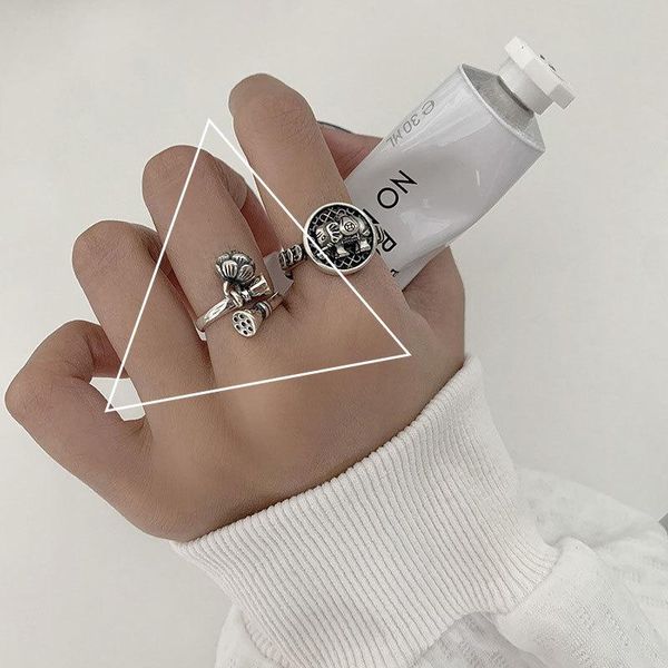 vintage punk metal rings wholesale sterling silver color letter open design finger for women men girl jewelry gifts drop cluster, Golden;silver
vintage punk metal rings wholesale sterling silver color letter open design finger for women men girl jewelry gifts drop cluster, Golden;silver