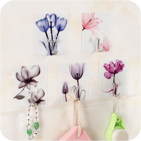 hooks & rails 3pcs/set creative flower style seamless hook storage holder adhesive bag home decoration
hooks & rails 3pcs/set creative flower style seamless hook storage holder adhesive bag home decoration
