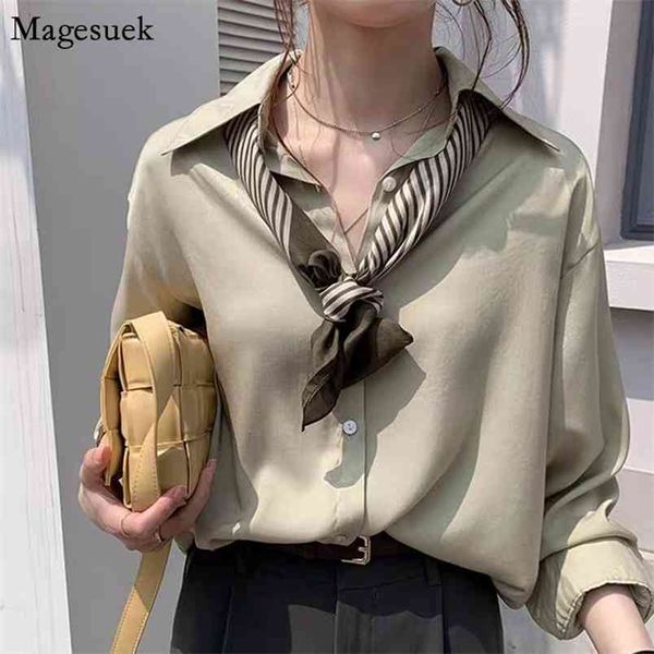 blusas spring summer chiffon blouse shirt turn-down-colar loose casual long sleeve button female shirts 9360 210512, White
blusas spring summer chiffon blouse shirt turn-down-colar loose casual long sleeve button female shirts 9360 210512, White