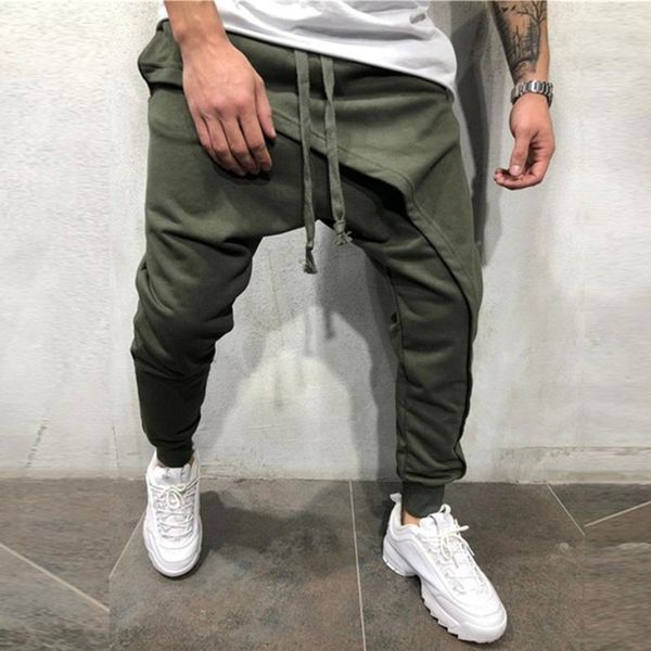 men's pants men jogging hip-hop style harem leisure trousers slim-fit casual sports drawstring elastic fitness loose, Black
men's pants men jogging hip-hop style harem leisure trousers slim-fit casual sports drawstring elastic fitness loose, Black