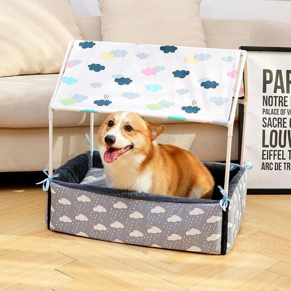 detachable dog house comfortable pet mat+tent puppy kennel soft sofa cushion washable winter warm cat small breeds beds kennels & pens
detachable dog house comfortable pet mat+tent puppy kennel soft sofa cushion washable winter warm cat small breeds beds kennels & pens