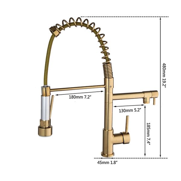 kitchen faucets solid brass gold polish golden vessel sink swivel washbasin mixer taps with pull down spray 3l13
kitchen faucets solid brass gold polish golden vessel sink swivel washbasin mixer taps with pull down spray 3l13