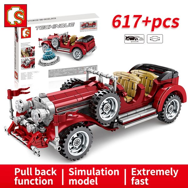 SEMBO 617PCS Racing Car Building Blocks Toy Classic Technical Series Vehicle Aircraft Boy Educational Block Enlighten Brick
SEMBO 617PCS Racing Car Building Blocks Toy Classic Technical Series Vehicle Aircraft Boy Educational Block Enlighten Brick