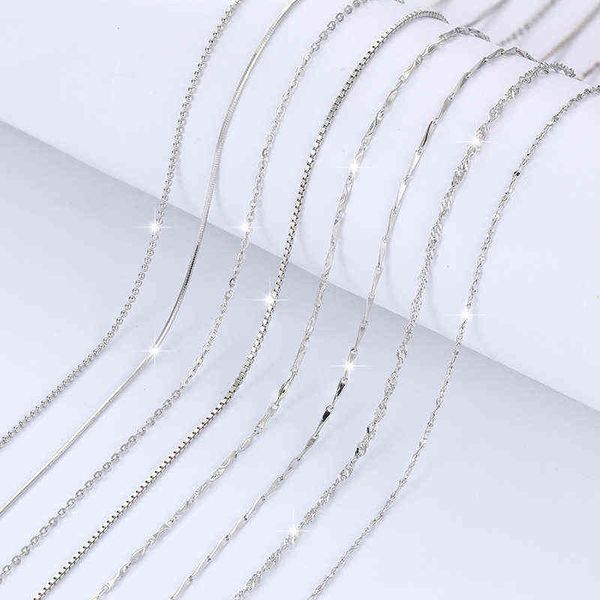 990 sterling silver necklace bead box gypsophila snake bone water wave chain for women with smooth 925 clasps
990 sterling silver necklace bead box gypsophila snake bone water wave chain for women with smooth 925 clasps