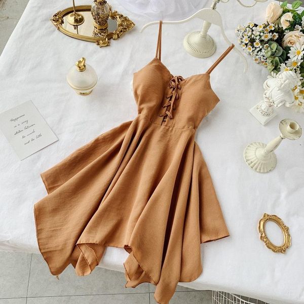 women spaghetti strap dresses summer female v-neck sleeveless high waist dress sash tie up party casual, Black;gray
women spaghetti strap dresses summer female v-neck sleeveless high waist dress sash tie up party casual, Black;gray