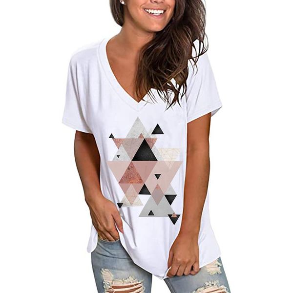 women's t-shirt women beautiful geometry printed t shirt 90s graphic harajuku tee cute short sleeve tshirt female tshirts #t1q, White
women's t-shirt women beautiful geometry printed t shirt 90s graphic harajuku tee cute short sleeve tshirt female tshirts #t1q, White