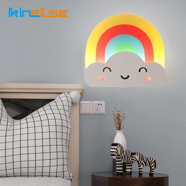 modern romantic led wall lamp indoor cute rainbow cloud kid girl bedroom sconce bedside living room nordic home decor light
modern romantic led wall lamp indoor cute rainbow cloud kid girl bedroom sconce bedside living room nordic home decor light