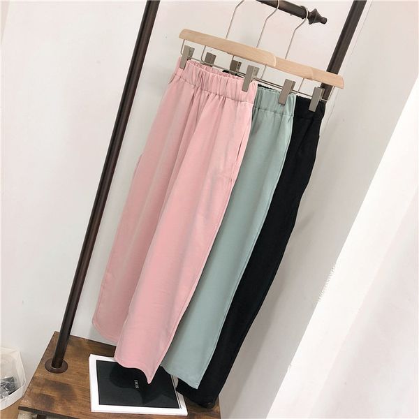 2020 spring and autumn new elastic high waist straight tube bead ground thread cotton mercerized grandma pants are easy to wear in three, White;black
2020 spring and autumn new elastic high waist straight tube bead ground thread cotton mercerized grandma pants are easy to wear in three, White;black
