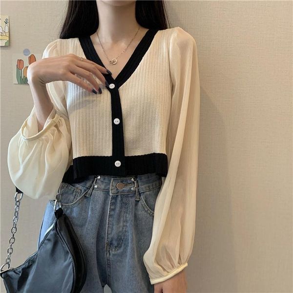 women's knits & tees ebaihui cardigan women korean long sleeve summer cropped knitted v neck thin ice silk blouse sunscreen shirt, White
women's knits & tees ebaihui cardigan women korean long sleeve summer cropped knitted v neck thin ice silk blouse sunscreen shirt, White