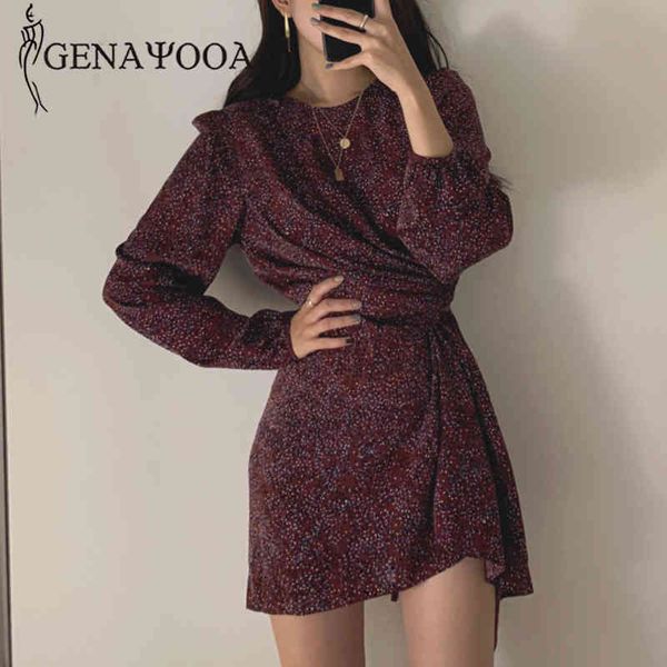 genayooa casual elegant mini long sleeve chiffon drawstring polka dot dress women irregular vestidos spring 210417, Black;gray
genayooa casual elegant mini long sleeve chiffon drawstring polka dot dress women irregular vestidos spring 210417, Black;gray