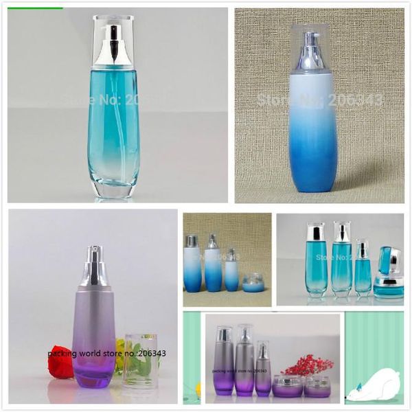 100ml gradient blue/purple glass bottle with silver pump for lotion /emulsion/serum /foundation skin care cosmetic packing storage bottles &
100ml gradient blue/purple glass bottle with silver pump for lotion /emulsion/serum /foundation skin care cosmetic packing storage bottles &