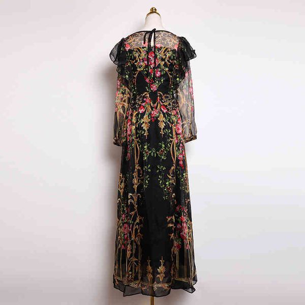 dress seqinyy retro chiffon, for spring summer, feminine, with frilly sleeves, long sleeve and floral pattern, 2021, Black;gray
dress seqinyy retro chiffon, for spring summer, feminine, with frilly sleeves, long sleeve and floral pattern, 2021, Black;gray