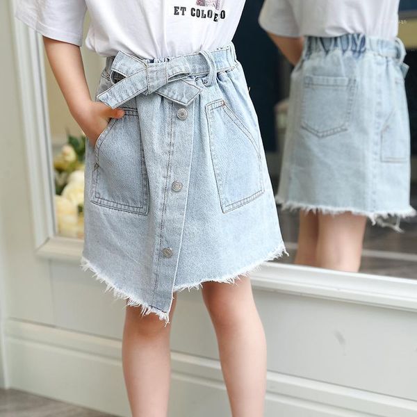 skirts summer fashion tassel high waist kids girls pockets button denim skirt girl 2021 casual jeans for 8 12 years1, Blue
skirts summer fashion tassel high waist kids girls pockets button denim skirt girl 2021 casual jeans for 8 12 years1, Blue