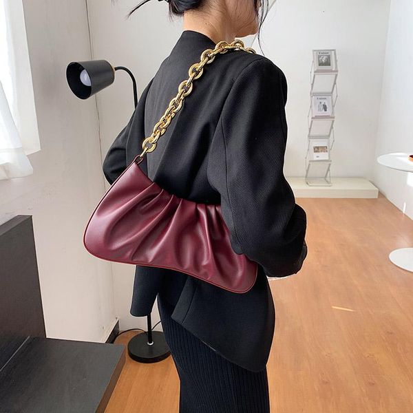 evening bags folds design pu leather shoulder for women 2021 winter handbags and purses luxury chain black red hand bag
evening bags folds design pu leather shoulder for women 2021 winter handbags and purses luxury chain black red hand bag