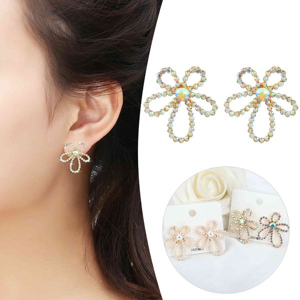 s925 silver needle baroque pearl flower earrings simple sweet gradient hollow out small flower earrings cold wind earrings, Golden
s925 silver needle baroque pearl flower earrings simple sweet gradient hollow out small flower earrings cold wind earrings, Golden