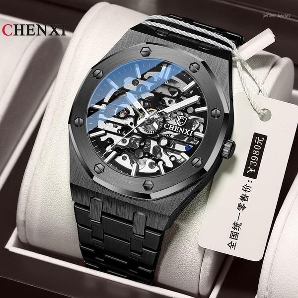 wristwatches chenxi men mechanical skeleton tourbillon automatic watch 2021 luxury men's casual relogio masculino, Slivery;brown
wristwatches chenxi men mechanical skeleton tourbillon automatic watch 2021 luxury men's casual relogio masculino, Slivery;brown