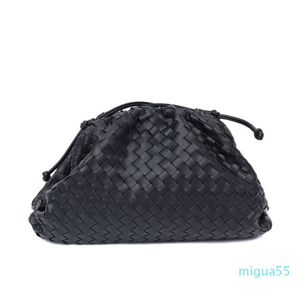 pure handmade soft leather woven women's fashion wrinkled cloud dumpling bag hand holding messenger bag
pure handmade soft leather woven women's fashion wrinkled cloud dumpling bag hand holding messenger bag