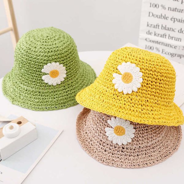 korean fashion girl xia tianchun hand woven daisy straw hat soft cute children sunscreen fisherman, Yellow
korean fashion girl xia tianchun hand woven daisy straw hat soft cute children sunscreen fisherman, Yellow