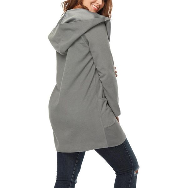 women's trench coats women winter coat hooded cardigan woolen overcoat pockets long sleeves female wrap fdc99, Tan;black
women's trench coats women winter coat hooded cardigan woolen overcoat pockets long sleeves female wrap fdc99, Tan;black
