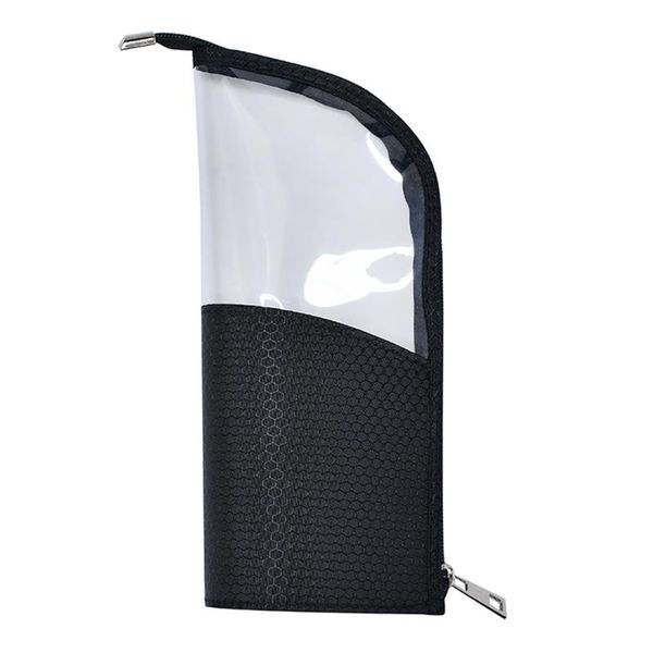 travel portable zipper closure waterproof pencil case half transparent organizer makeup bag stand-up brush holder cosmetic pouch bags & case
travel portable zipper closure waterproof pencil case half transparent organizer makeup bag stand-up brush holder cosmetic pouch bags & case