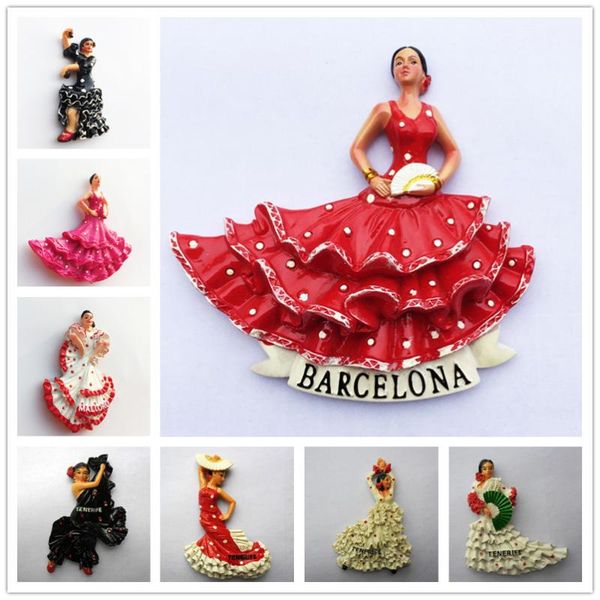fridge magnets spain flamenco girls tourist souvenir decoration articles handicraft magnetic refrigerator collection gifts
fridge magnets spain flamenco girls tourist souvenir decoration articles handicraft magnetic refrigerator collection gifts
