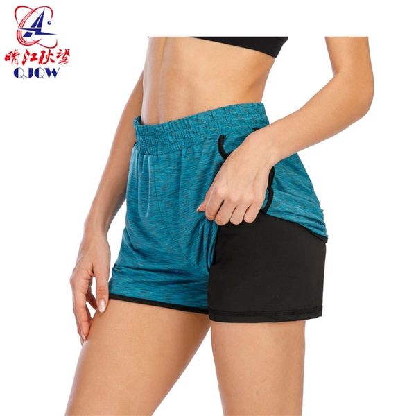sports women's new anti light double layer quick drying running shorts two side pocket yoga pants, Black
sports women's new anti light double layer quick drying running shorts two side pocket yoga pants, Black