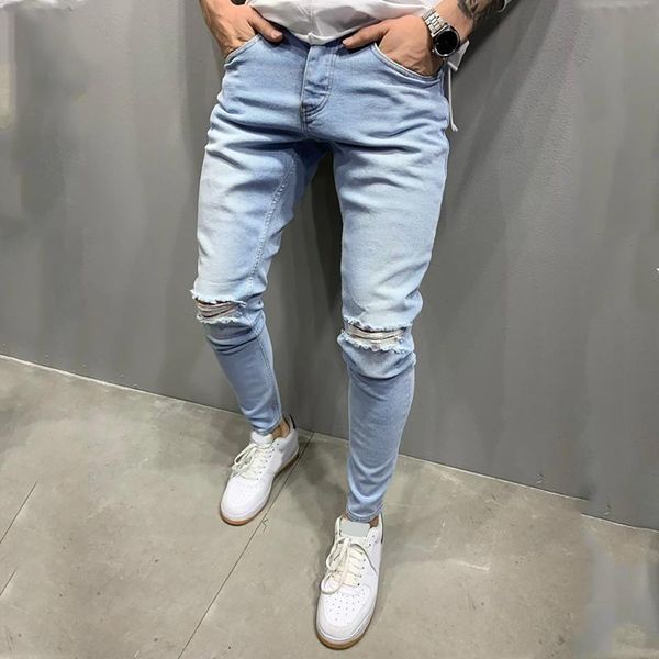 men's pants sweatpants hole jeans casual summer autumn male ripped skinny trousers slim outwears denim, Black
men's pants sweatpants hole jeans casual summer autumn male ripped skinny trousers slim outwears denim, Black