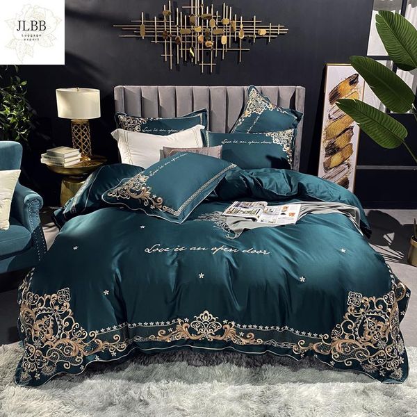 bedding sets luxury green red pink 100s egyptian cotton gold embroidery set double duvet cover bed linen pillowcases home textile
bedding sets luxury green red pink 100s egyptian cotton gold embroidery set double duvet cover bed linen pillowcases home textile